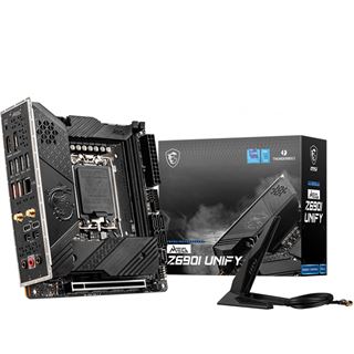 MSI MEG Z690I UNIFY LGA1700 mini ITX MB 2xDDR5 3xM.2 4xSATA