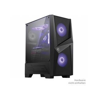 MSI MAG Forge 100M mit Sichtfenster Midi Tower ohne Netzteil schwarz