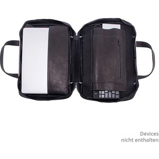 R-GO Tools NBT+Ständer Viva 15,6" vollnarbenleder ergono.