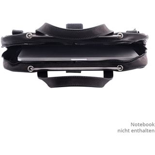 R-GO Tools NBT+Ständer Viva 15,6" vollnarbenleder ergono.