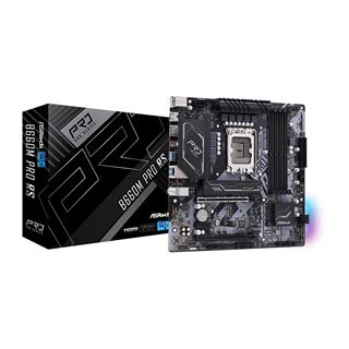 ASRock Pro RS Intel B660M So. 1700 Dual Channel DDR mATX Retail