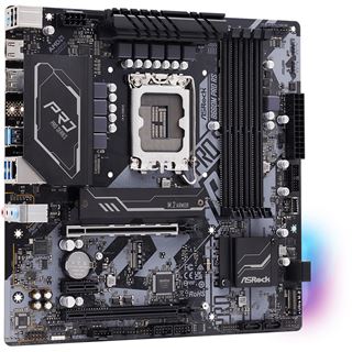 ASRock Pro RS Intel B660M So. 1700 Dual Channel DDR mATX Retail