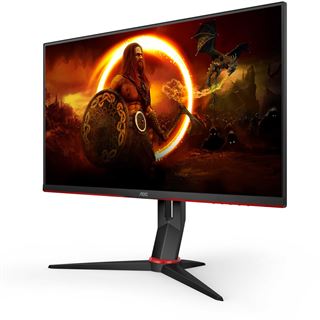 27" (68,58cm) AOC Q27G2S/EU schwarz/rot 2560x1440 1xDisplayPort