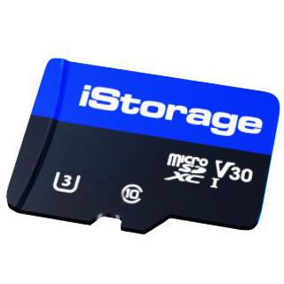 256GB iStorage microSD Card - Single pack