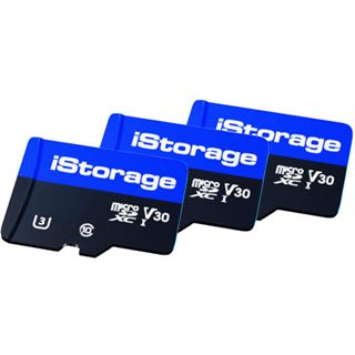 1TB iStorage microSD Card - 3 pack