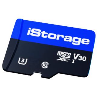 64GB iStorage microSD Card - Single pack