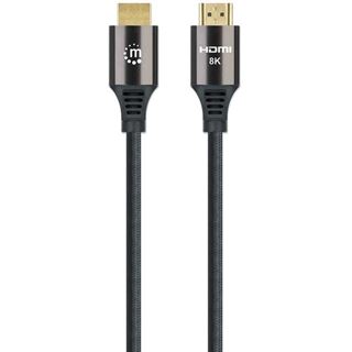 Manhattan 8K@60Hz HDMI-Kabel mit Ethernet-Kanal St./St. 2m