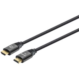 Manhattan 8K@60Hz HDMI-Kabel mit Ethernet-Kanal St./St. 1m