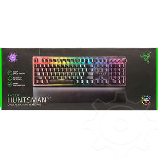 Razer Huntsman V2 USB Deutsch schwarz (kabelgebunden)