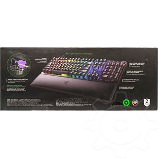 Razer Huntsman V2 USB Deutsch schwarz (kabelgebunden)