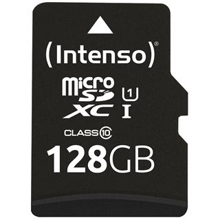 128GB Intenso SD MicroSD Card SD-HC UHS-I inkl. SD- Adapter retail