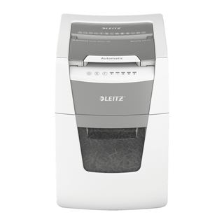 LEITZ Aktenvernichter IQ 100 Autofee P5/2x15/100 Blatt/34l/Klamm/Kred/