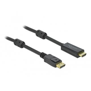 Delock Aktives DisplayPort 1.2 zu HDMI Kabel 4K 60