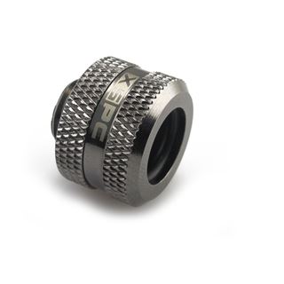 XSPC Anschluss G1/4" auf 14mm Hardtube, schwarz chrome - 8