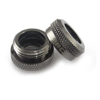 XSPC Anschluss G1/4" auf 14mm Hardtube, schwarz chrome - 8