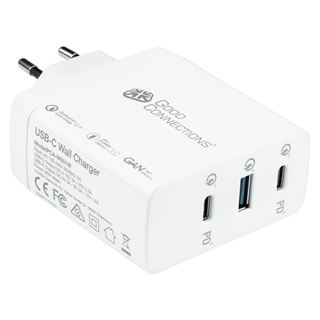 Good Connections USB-Schnellladegerät 90W mit GaN-Technologie,