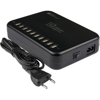 Good Connections USB-Desktop-Schnellladestation 120W, 10-Port (10x