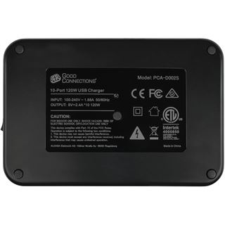Good Connections USB-Desktop-Schnellladestation 120W, 10-Port (10x
