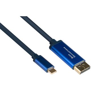 Good Connections USB-CÖ an DisplayPort 1.2 SmartFLEX Kabel, 4K