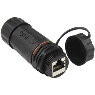 Good Connections Patchkabelkupplung, Outdoor (IP68), Cat. 6A, RJ45,