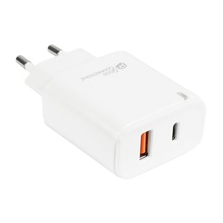 Good Connections USB-Schnellladegerät 20W, 2-Port (1x USB A, 1x