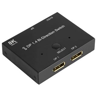 DisplayPort Good Connections 1.4 Switch / Umschalter, 2-fach,