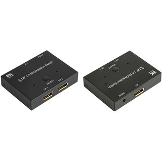 DisplayPort Good Connections 1.4 Switch / Umschalter, 2-fach,