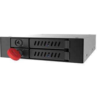 Chieftec Mobile-Rack 6,4cm (2,5") SATA - 2-fach -