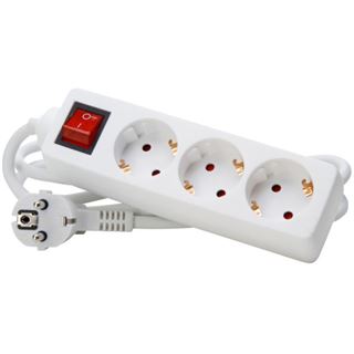 EFB Elektronik Steckdosenleiste 3-fach mit Schalter 1,4m,H05VV-F 3G1,