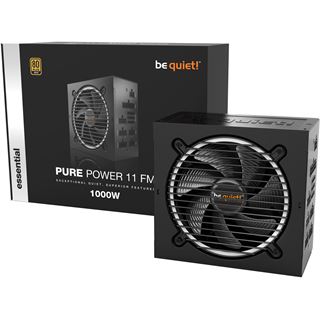 1000 Watt be quiet! Pure Power 11 FM Modular 80+ Gold