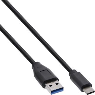 2.00m InLine 60er Bulk-Pack USB 3.2 Kabel, USB Typ-C an A Stecker,