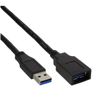 1.00m InLine 80er Bulk-Pack USB 3.0 Kabel Verl&auml;ngerung, A