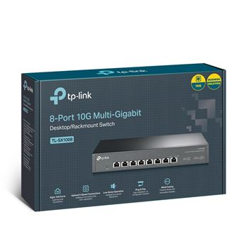 TP-Link TL-SX1008 8-Port 10G Multi-Gigabit Switch