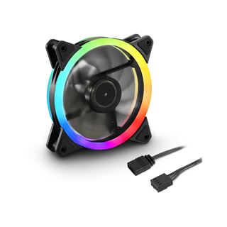 Sharkoon Shark Blades RGB PWM 120x120x25mm 400-1400 U/min 24.8 dB(A)