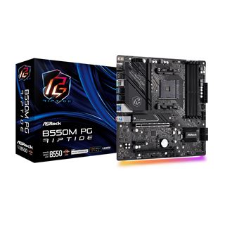 ASRock B550M PG Riptide So.AM4 Dual Channel DDR4 mATX Retail