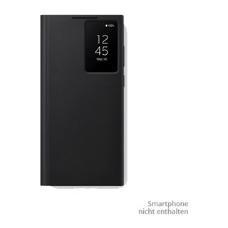 Samsung Clear View Cover für Galaxy S22 Ultra, Black