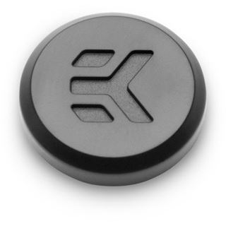 EK Water Blocks Tappo Di Chiusura G1/4' In Ottone - EK-Quantum Torque, Finitura Satinata Titanio, Per Raffreddamento A Liquido PC