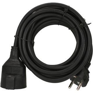 1.50m InLine Strom-Verlängerung Schutzkontakt Stecker / Buchse,