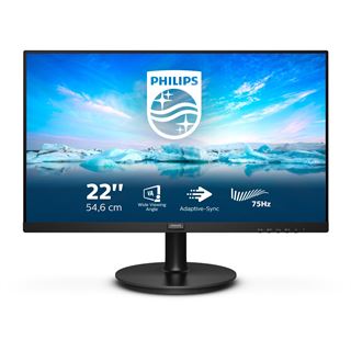21,5" (54,61cm) Philips V-Line 222V8LA schwarz 1920x1080 1x