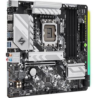 ASRock B660M Steel Legend Intel B660 So. 1700 Dual Channel DDR mATX