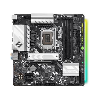 ASRock B660M Steel Legend Intel B660 So. 1700 Dual Channel DDR mATX