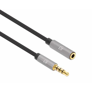 (€1,38*/1m) 5.00m Manhattan Audio Verlängerungskabel 3,5mm