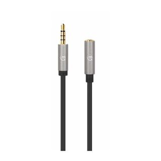 (€1,38*/1m) 5.00m Manhattan Audio Verlängerungskabel 3,5mm