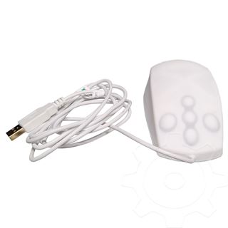 Active Key Scroll Mouse 2.4 GHz wei&szlig; (kabelgebunden)