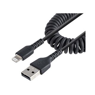 1m Startech USB auf Lightning Kabel Spiralkabel MFi zertifiziert