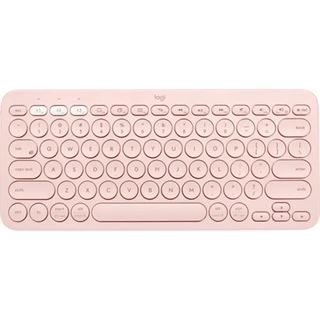 Logitech K380 Multi-Device Bluetooth Englisch (UK) rosa (kabellos)