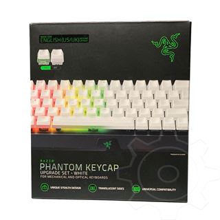 Razer Phantom Pudding Keycap Upgrade Set - weiss US/UK