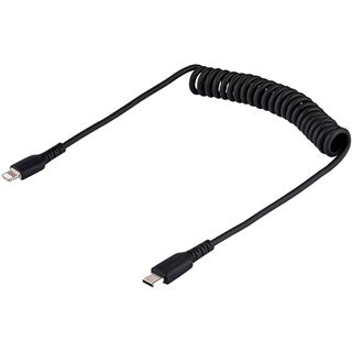 (€15,90*/1m) 1.00m Startech USB Spiralkabel USB C Stecker auf