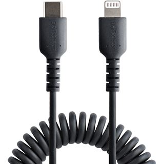 (€15,90*/1m) 1.00m Startech USB Spiralkabel USB C Stecker auf