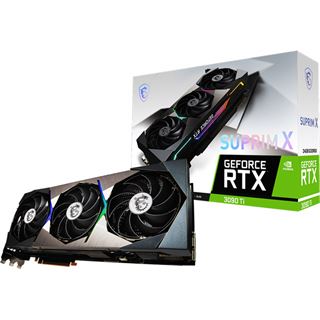 24GB MSI GeForce RTX 3090 Ti Suprim X 24G Aktiv PCIe 4.0 x16 (Retail)